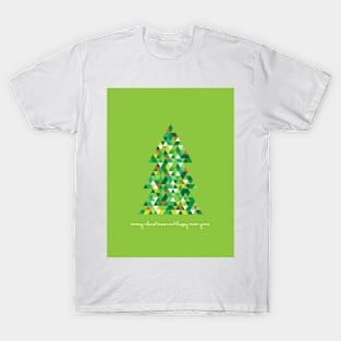 Modern Christmas Tree T-Shirt